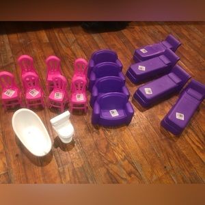 11- Inch Barbie Furniture by American Plastic